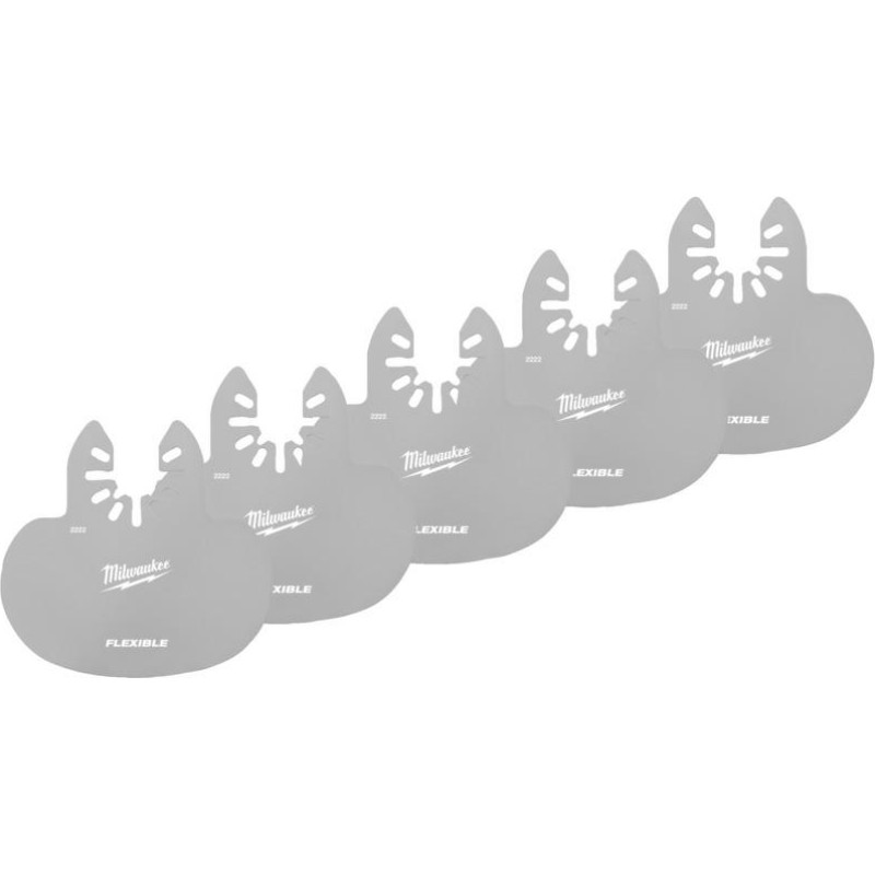 Milwaukee MT OSTRZE - ELASTYCZNY SKROBAK DO USUWANIA  USZCZELNIEŃ 70 mm     /5szt.