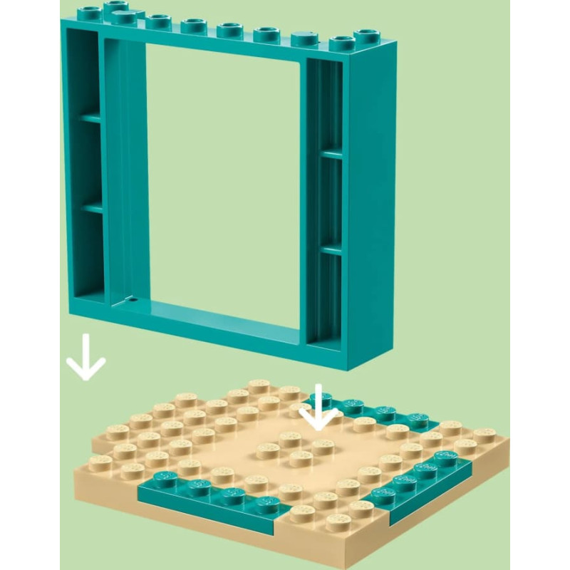 Lego 11201 Bluey - Bluey and Chloe at the Playground, construction toy