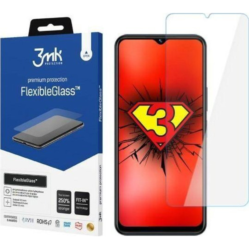 3MK 3MK FlexibleGlass Motorola Moto E22 Hybrid Glass