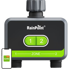 Rainpoint 2-zone irrigation controller with app