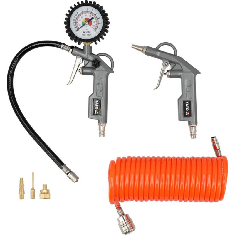 Yato ZESTAW PNEUMATYCZNY 6 ELEMENTÓW