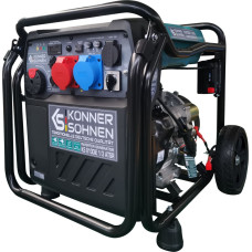 Inverterinis (230V/ 400V) benzininis generatorius 8500W, KS-8100IE-1/3-ATSR, KONNER & SOHNEN
