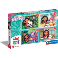 Clementoni Gabby’s Dollhouse Dėlionė 12 vnt Animaciniai filmai