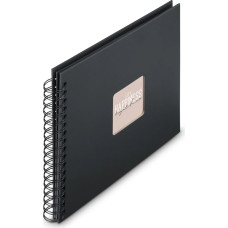 Hama 00009834 nuotraukų albumas Juoda 100 lapai 10 x 15 Spiralinis surišimas