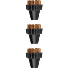 Polti | 3 Small Brass Bristles Brushes Kit | PAEU0297 Vaporetto Lecoaspira Unico