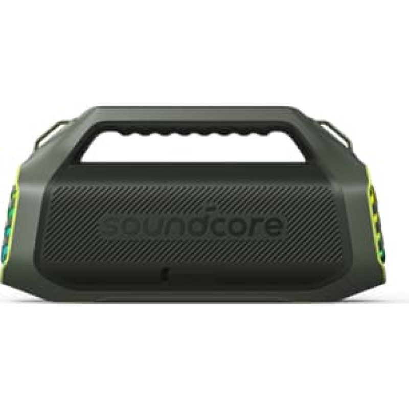 Anker Soundcore | Portable Bluetooth Speaker | Boom 2 Plus | 140 W | Bluetooth | Adventure Green | Portable | Wireless connection