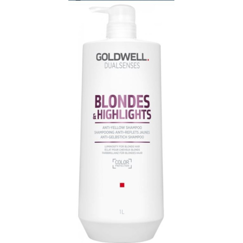 Goldwell DUALSENSES Blondes & Highlights Anti Yellow Hair Neutralizing shampoo blonde 1000 ml