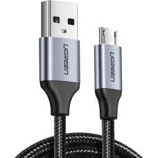 Ugreen USB cable Ugreen USB-A - microUSB 2 m Grey (60148)