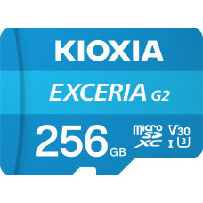 Kioxia Tab Kioxia Exceria G2 SDHC 256 GB Class 10 UHS-I U3 A1 V30 (LMEX2L256GG2)