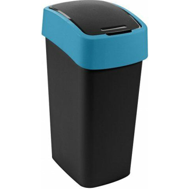 Curver KOSZ NA ŚMIECI FLIP BIN 9L /CZARNY /NIEBIESKI