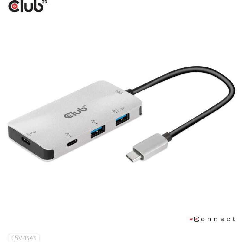 Club3D I/O HUB USB-C PD CHARGING/CSV-1543 CLUB3D