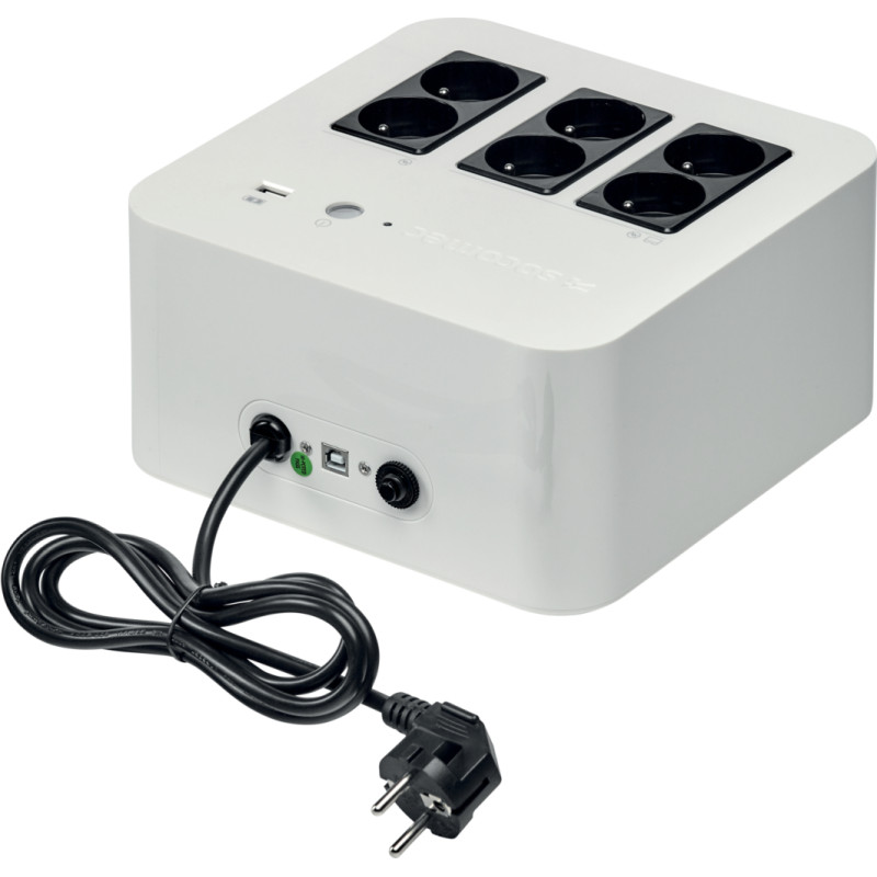 Socomec NETYS PL NPL-0800-F nepertraukiamo maitinimo resursai (UPS) Budėjimo režimas (neprisijungus) 0,8 kVA 480 W 6 AC i&scaron;vestis(ys / čių)