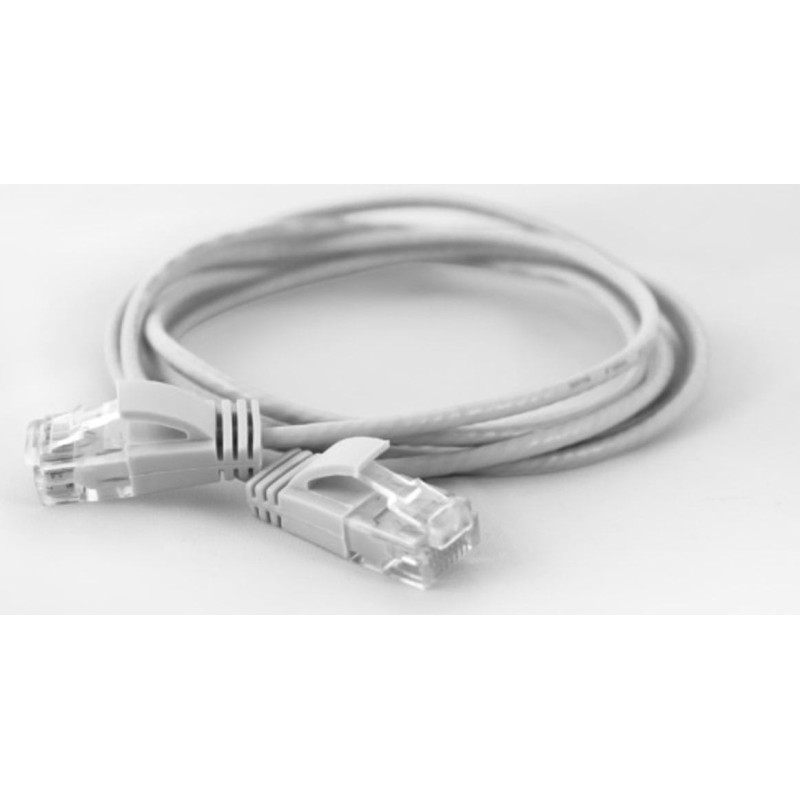 Wantec Wantec wW Patch Cable CAT6A (rand 2,8mm) UTP white 0,20m (7226)