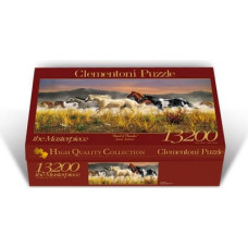 Clementoni Band of thunder Dėlionė 13200 vnt Gyvūnai