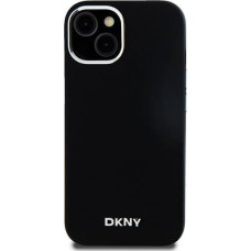 Dkny DKNY DKHMP14SSMCHLK iPhone 14 / 15 / 13 6.1" czarny/black hardcase Liquid Silicone Small Metal Logo MagSafe
