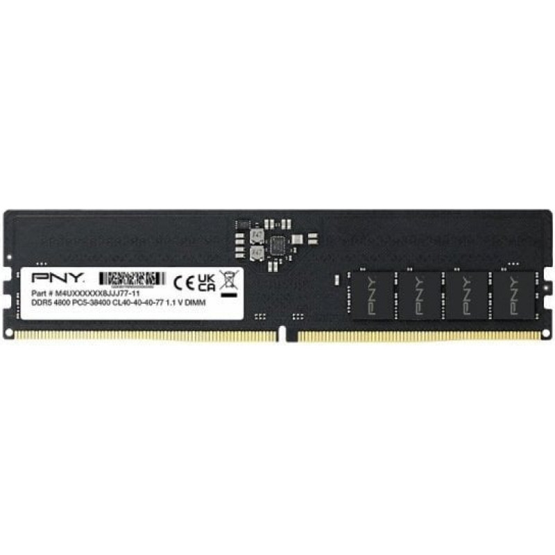 PNY Pamięć 8GB DDR5 5600 DIMM Box MD8GSD55600-SB