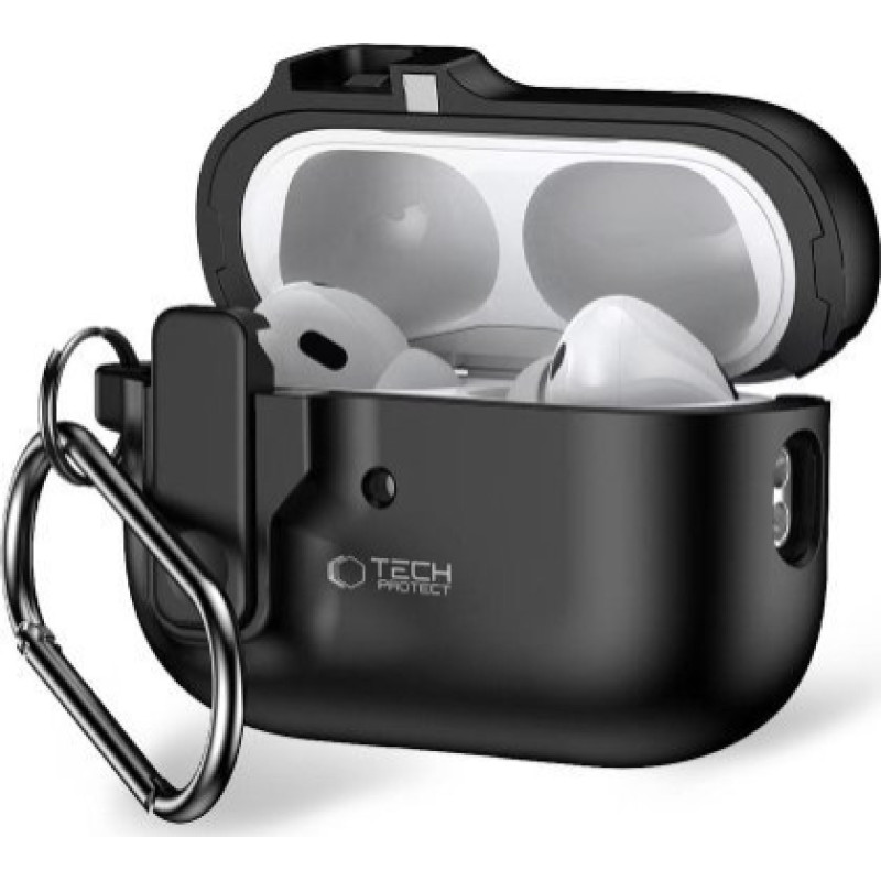 Tech-Protect TECH-PROTECT SLIM HOOK APPLE AIRPODS PRO 1 / 2 BLACK