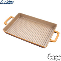 Kepimo forma aliuminis su keramikos danga 36x26.4x4 cm HR-BJK-G36, COOKING BY HEINNER