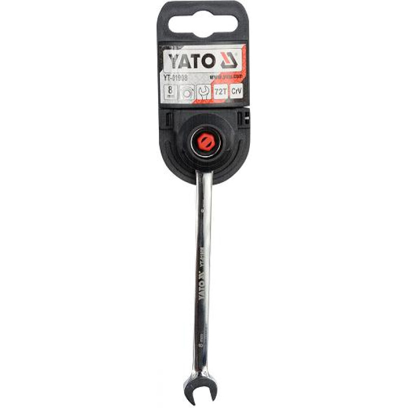 Yato KLUCZ PŁASKO-OCZKOWY Z GRZECHOTKĄ 7 mm /B  01907