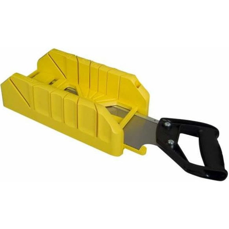Stanley 19-800 Gehrungslade Kunststoff mit Rückensäge