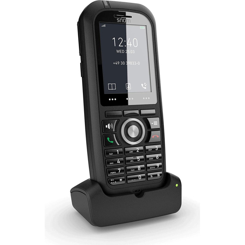 Snom M80 DECT, analogue telephone (black)