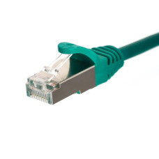 Netrack patchcord RJ45, osłonka zalewana, kat. 5e FTP, 10m zielony (BZPAT10FG)