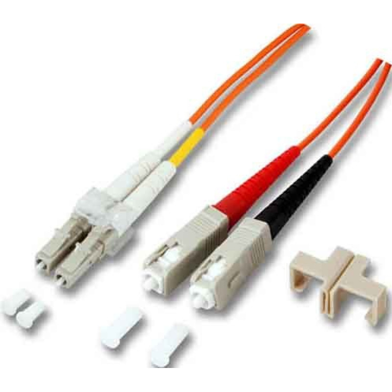 EFB Patchcord światłowodowy LC-SC, 50/125µ, OM3, 2m (O0314.2)