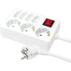 Logilink Power strip LogiLink LPS 7 sockets 5 m white (LPS210)
