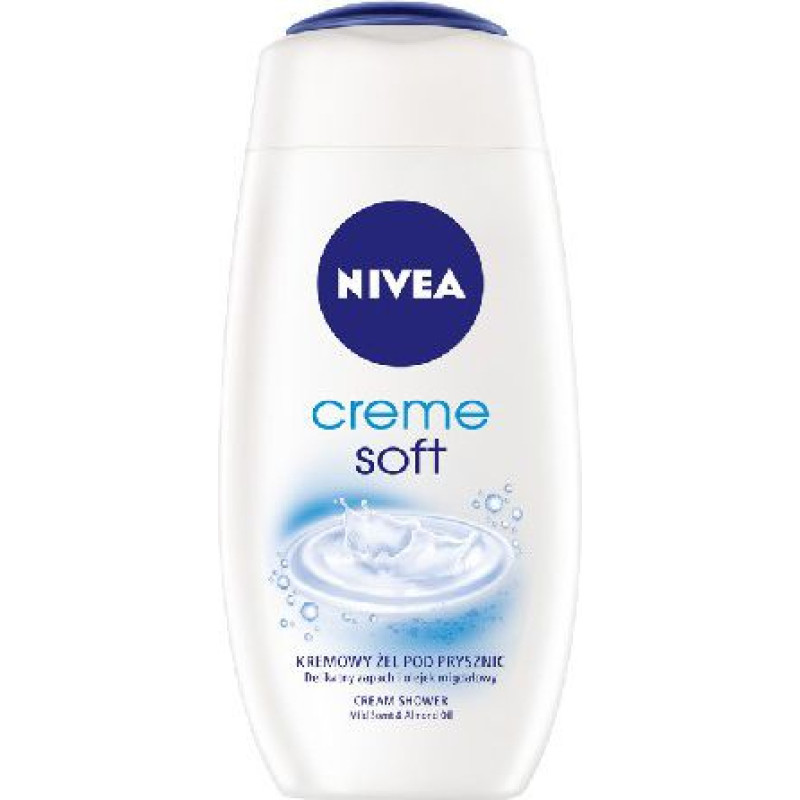 Nivea Cream shower gel with almond oil Creme Soft 250ml