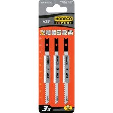 Modeco Brzeszczoty do wyrzynarek z uchwytem typu U 100mm 3szt. - MN-65-197