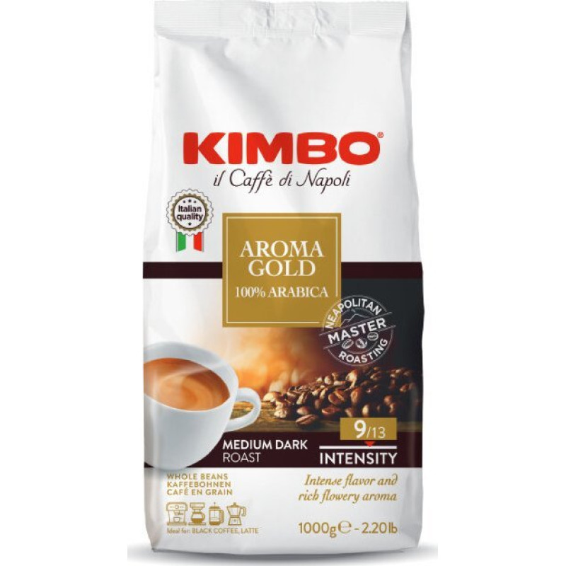 Kimbo Grain coffee Kimbo Aroma Gold 1 kg