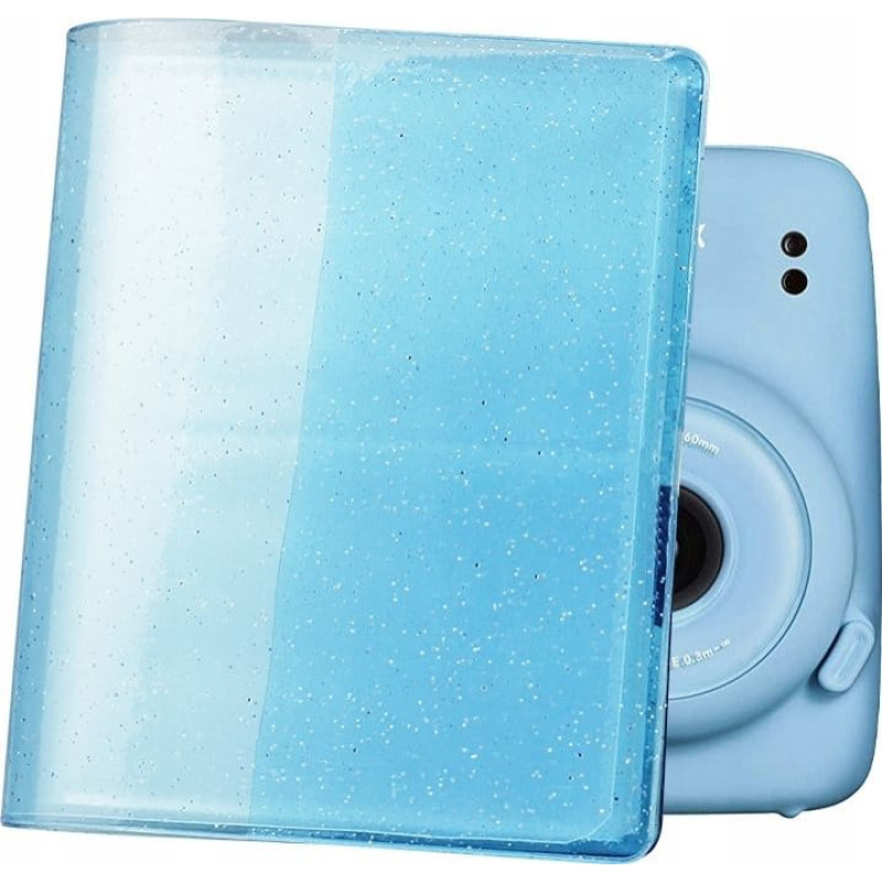 Loveinstant Album On 64 Photos For Fujifilm Instax Mini 8 9 11 - Blue / Brocade