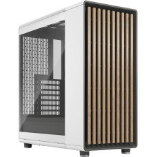 Fractal Design North Chalk White TG Clear - Tempered Glass
