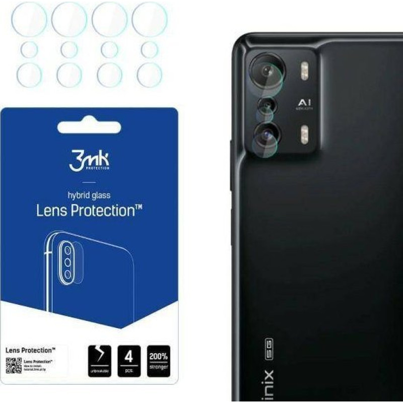 3MK 3MK Lens Protect Infinix Zero Ultra 5G Camera lens protection 4pcs