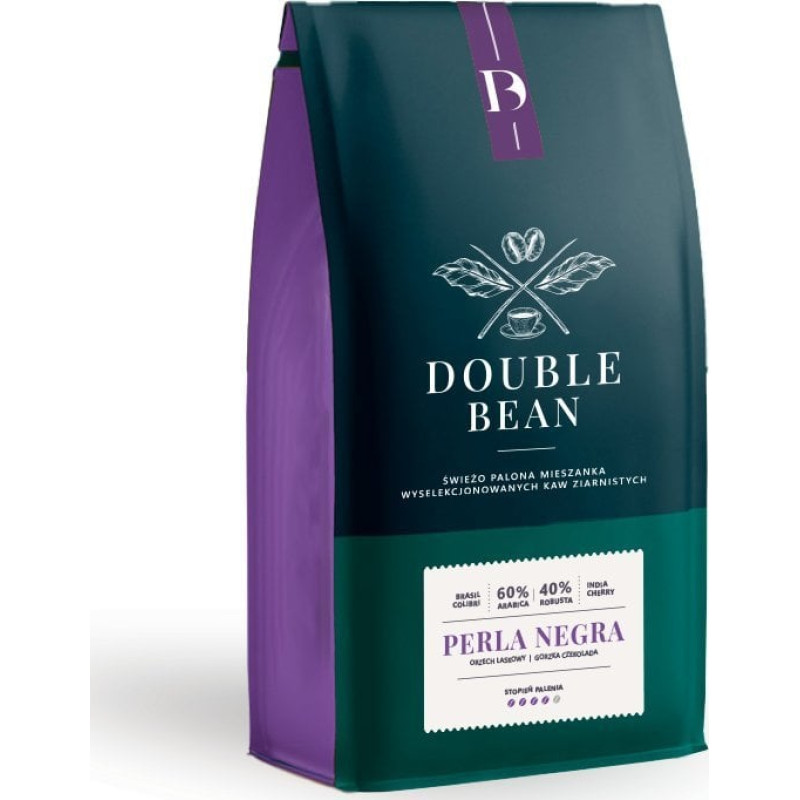 Bean Grain coffee Bean Double Bean Perla Negra Speciality 1 kg