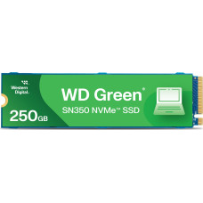 Western Digital SSD WD Green SN350 250GB M.2 2280 PCI-E x4 Gen3 NVMe (WDS250G2G0C)