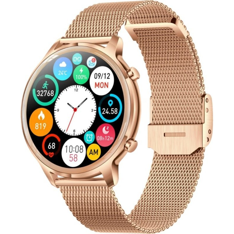 Manta Smartwatch Manta MANTA Smartwatch damski Kelly złoty
