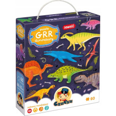Czuczu Puzzle 60 elementów Grr Dinozaury