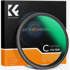 K&F Concept Filtr Kf Filtr Gwiazdkowy STAR Gwiazdka 2w1 x4 i x8 K&F CONCEPT na 58 mm 58mm / KF01.2329