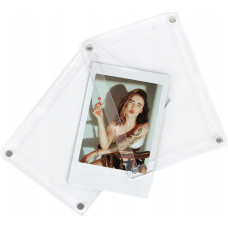 Loveinstant Ramka LoveInstant Ramka Magnetyczna Magnes Na 2x Zdjęcie Do Canon Polaroid Hp Kodak Agfa Zink / Przezroczysta