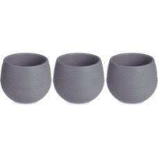 Ibergarden Doniczki samonawadniające, plastikowe, 3 sztuki, Ø 10 cm