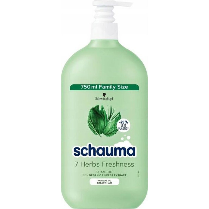 Schauma schauma 7 Herbs Freshness szampon do włosów przetłuszczających się i normalnych 750ml