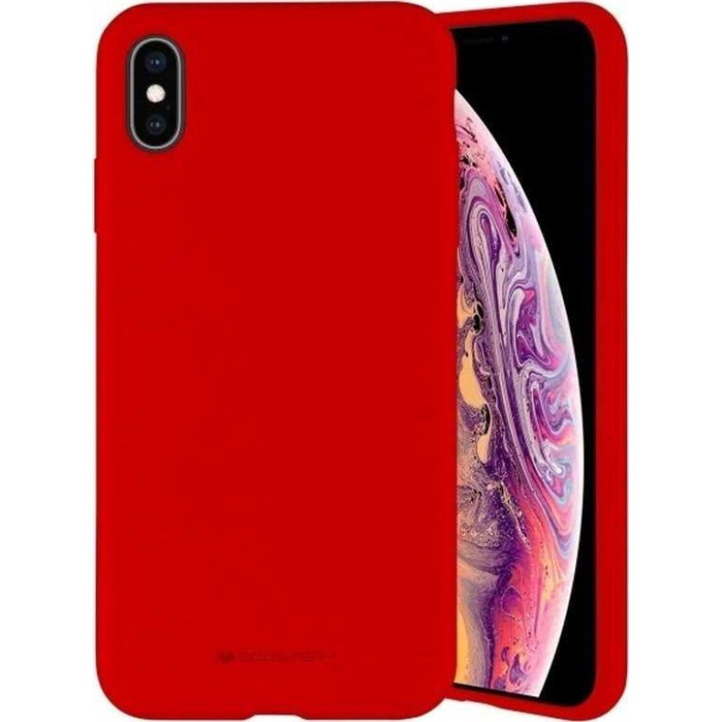 Mercury Goospery Mercury Mercury Silicone iPhone 16 Pro Max 6,9" czerwony/red