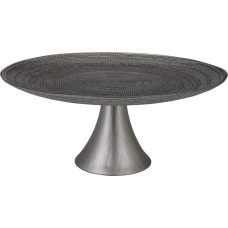 Home Styling Collection Patera na ciasto nowoczesna, szklana, Ø 28 cm