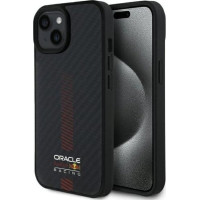 Red Bull RBHMP15S24CFGSMK iPhone 15 6.1" hardcase black/black Carbon Fiber Power Bar MagSafe