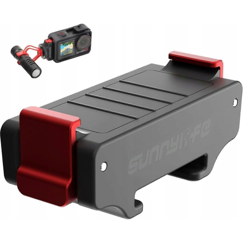 Sunnylife Adapter Mocowanie na Stopkę Sanki ISO do DJI Osmo Action 5Pro / 5 Pro / 4 / 3 / AD938-D