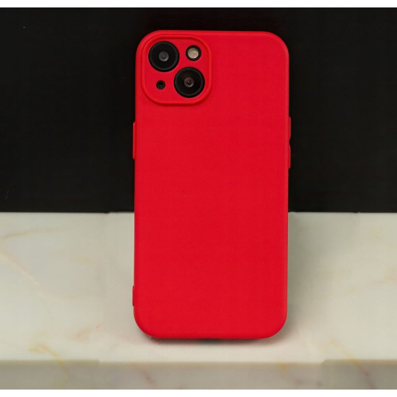 Nemo NAKŁADKA SILICON CASE DO SAMSUNG GALAXY S25 CZERWONY PLECKI SIMPLE COLOR