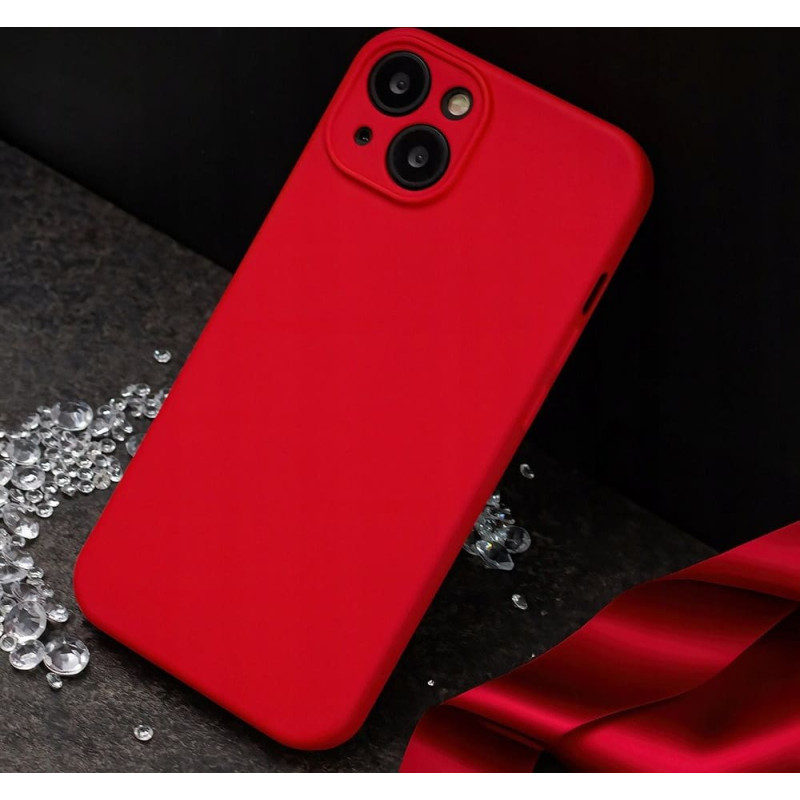 Nemo NAKŁADKA SILICON CASE DO SAMSUNG GALAXY S25 CZERWONY PLECKI SIMPLE COLOR