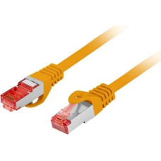 Lanberg PATCHCORD KAT.6 S/FTP LSZH CU 15M POMARAŃCZOWY FLUKE PASSED LANBERG