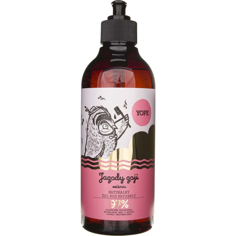 Yope Goji berry gel and cherry